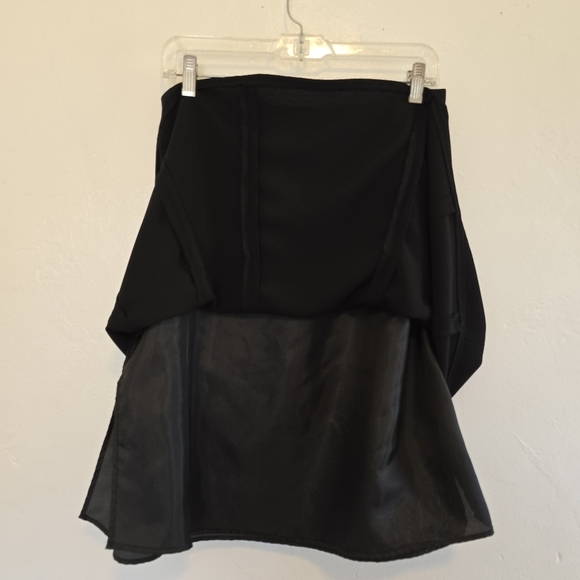 Calvin Klein - Black A-Line Suit Skirt - Picture 5 of 11